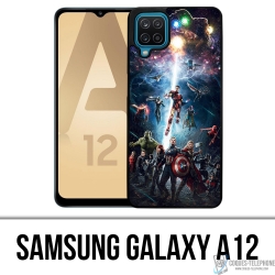 Custodia per Samsung Galaxy A12 - Avengers contro Thanos