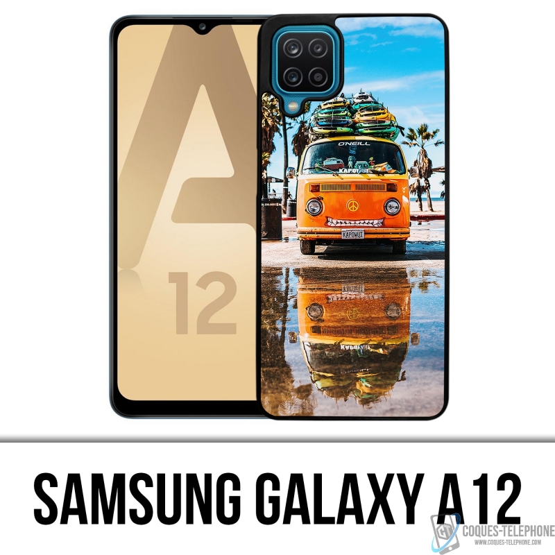 Custodia Samsung Galaxy A12 - Autobus VW Beach Surf