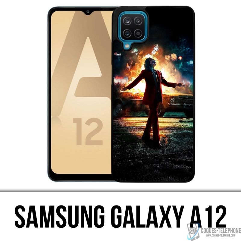 Samsung Galaxy A12 Case - Joker Batman On Fire