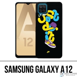 Samsung Galaxy A12 Case - Nike Just Do It Worm