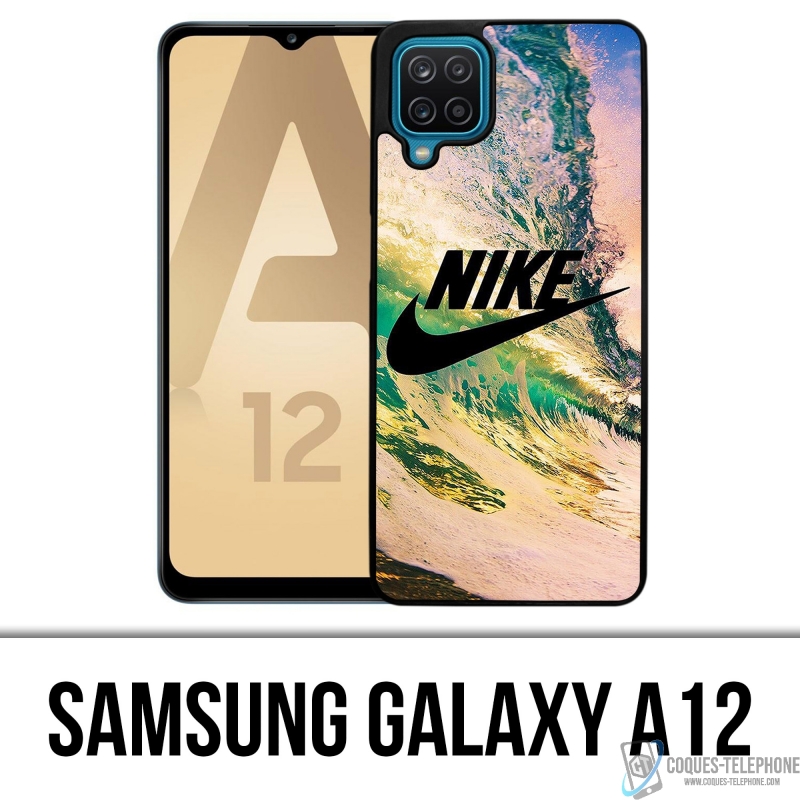 intellectueel Verleiding Distilleren Case for Samsung Galaxy A12 - Nike Wave