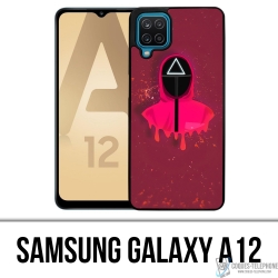 Samsung Galaxy A12 case - Squid Game Soldier Splash