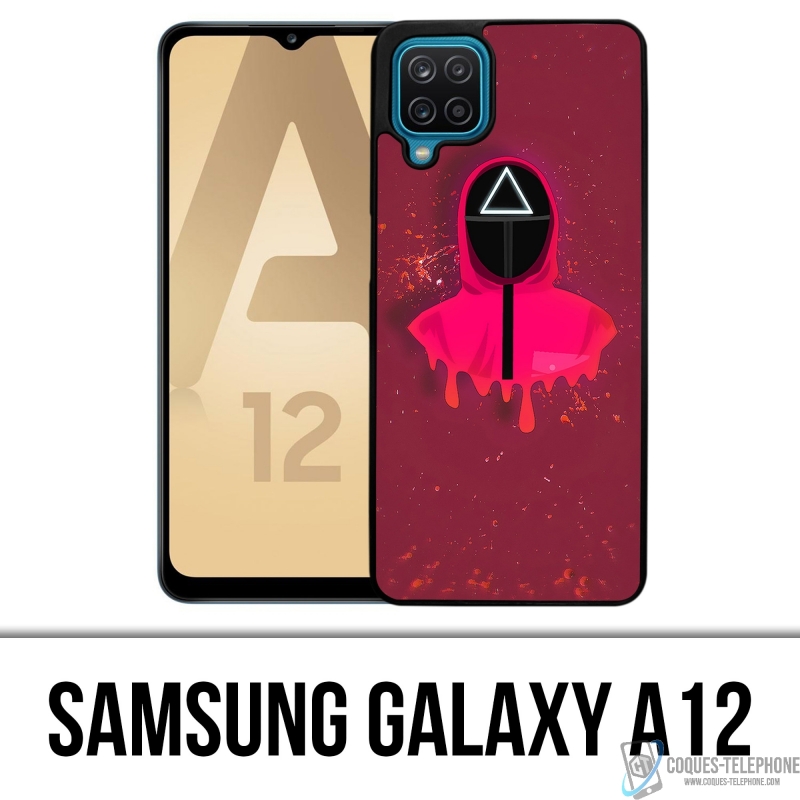 Coque Samsung Galaxy A12 - Squid Game Soldat Splash