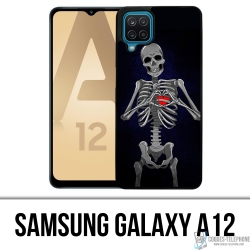 Custodia Samsung Galaxy A12 - Cuore Scheletro