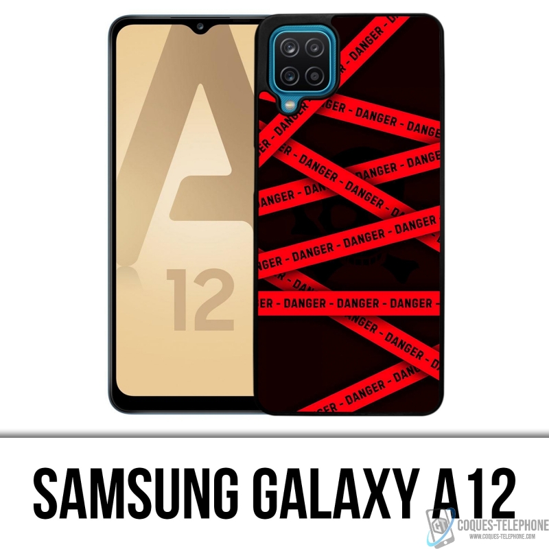 Custodia Samsung Galaxy A12 - Avviso di pericolo