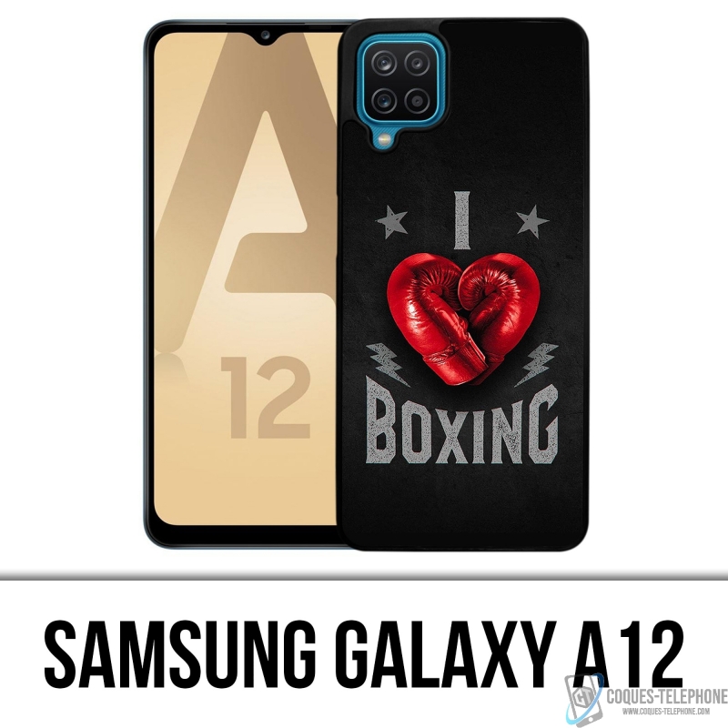 Coque Samsung Galaxy A12 - I Love Boxing