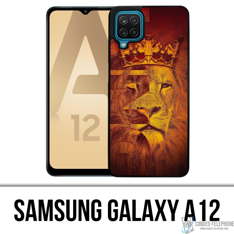 Coque Samsung Galaxy A12 - King Lion