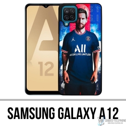 Samsung Galaxy A12 case - Messi PSG