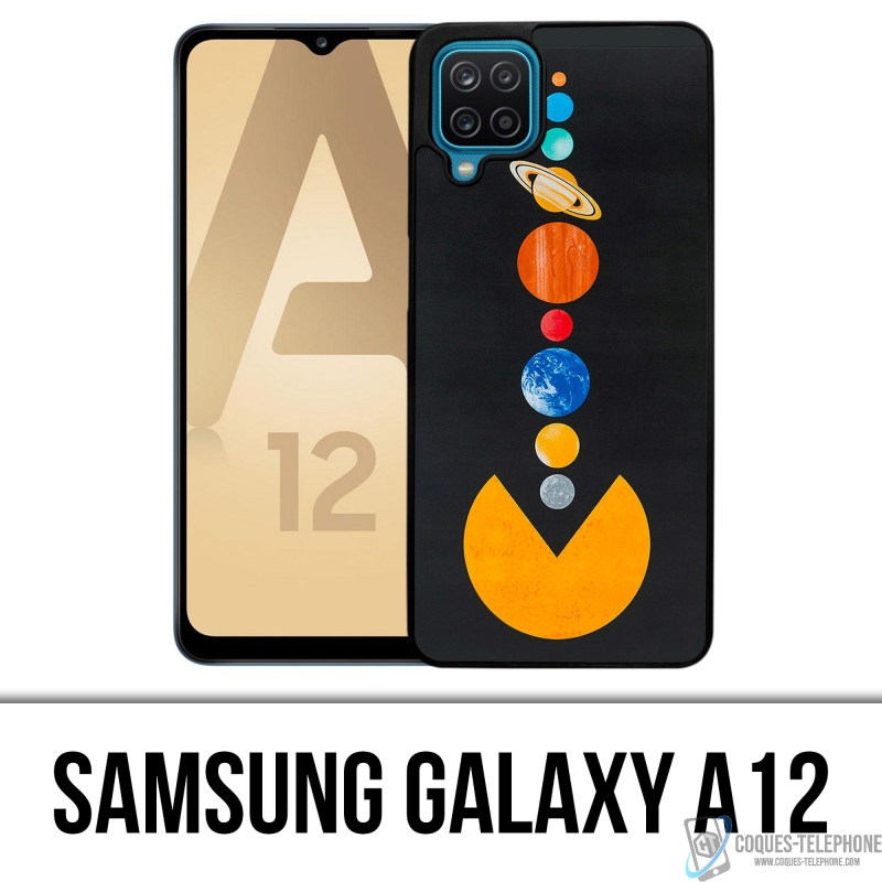 Coque Samsung Galaxy A12 - Pacman Solaire