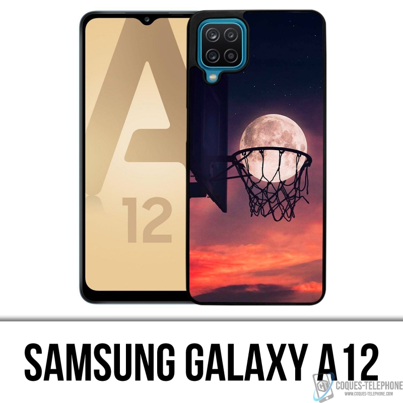Coque Samsung Galaxy A12 - Panier Lune