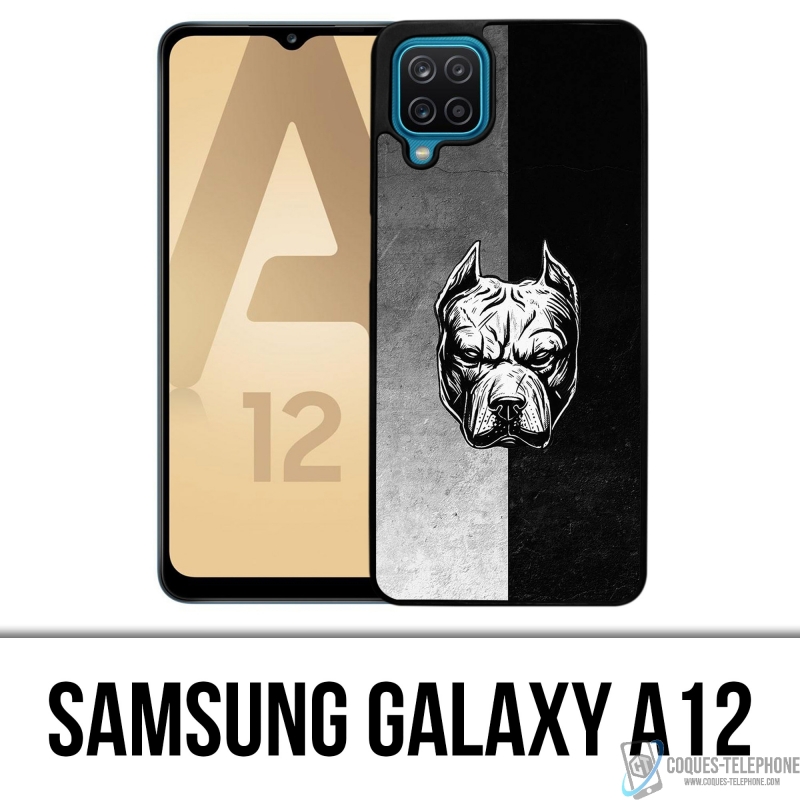 Coque Samsung Galaxy A12 - Pitbull Art