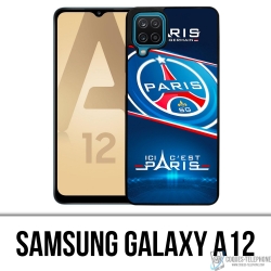 Cover Samsung Galaxy A12 - PSG Ici Cest Paris