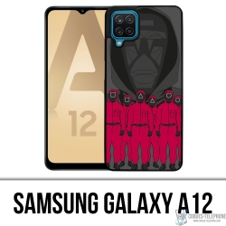 Samsung Galaxy A12 case - Squid Game Cartoon Agent