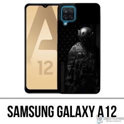 Cover Samsung Galaxy A12 - Polizia di Swat USA