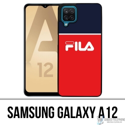 Custodia per Samsung Galaxy A12 - Fila Blu Rosso