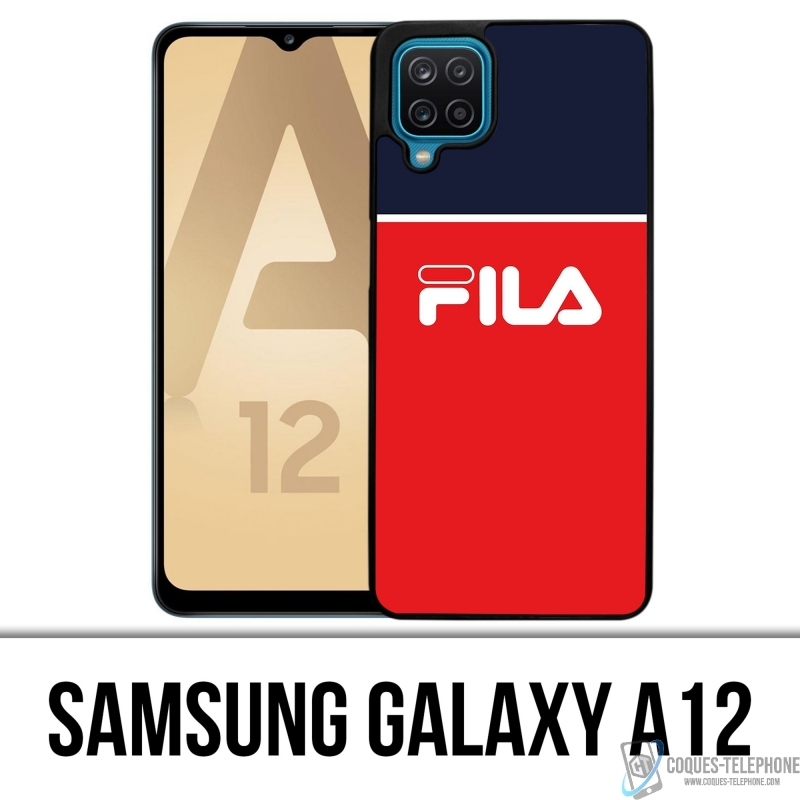 Samsung Galaxy A12 Case - Fila Blau Rot