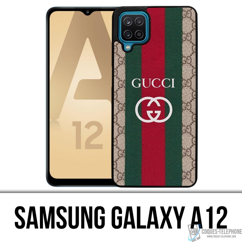 Coque Samsung Galaxy A12 - Gucci Brodé