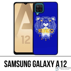 Cover Samsung Galaxy A12 - Kenzo Blue Tiger