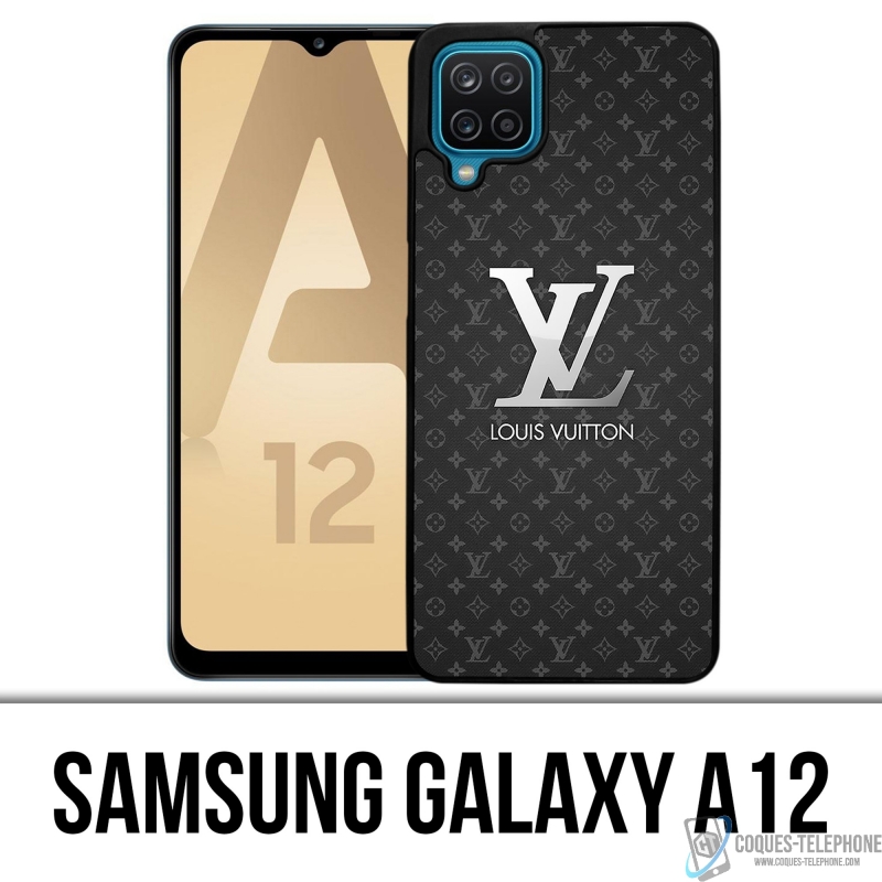 Coque Samsung Galaxy A12 - Louis Vuitton Black