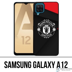 Cover Samsung Galaxy A12 - Logo moderno Manchester United