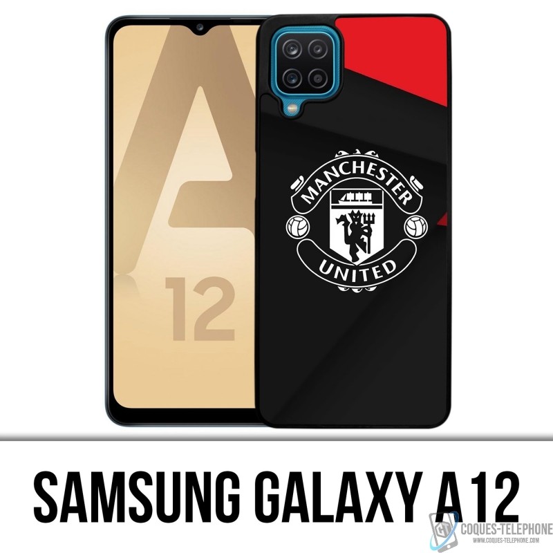 Coque Samsung Galaxy A12 - Manchester United Modern Logo