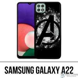 Coque Samsung Galaxy A22 - Avengers Logo Splash