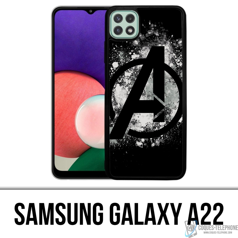 Custodia Samsung Galaxy A22 - Logo Avengers Splash