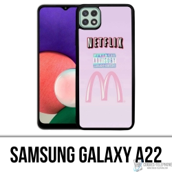Funda Samsung Galaxy A22 - Netflix y Mcdo