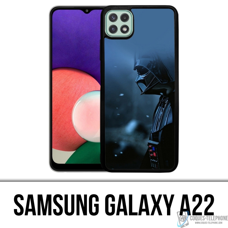 Coque Samsung Galaxy A22 - Star Wars Dark Vador Brume