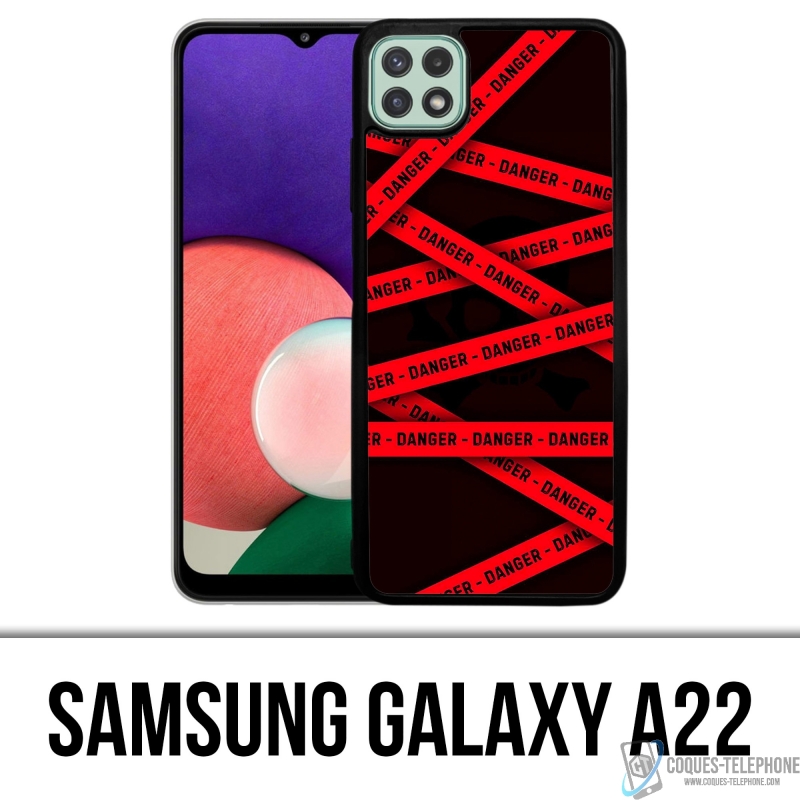 Funda Samsung Galaxy A22 - Advertencia de peligro