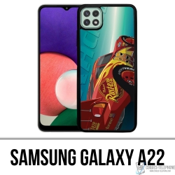 Custodia per Samsung Galaxy A22 - Disney Cars Speed