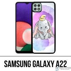 Custodia Samsung Galaxy A22 - Disney Dumbo Pastello