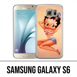 Carcasa Samsung Galaxy S6 - Vintage Betty Boop