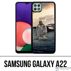 Samsung Galaxy A22 Case - Interstellarer Kosmonaut