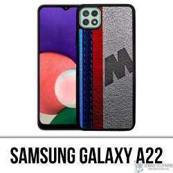 Custodia per Samsung Galaxy A22 - Effetto pelle M Performance