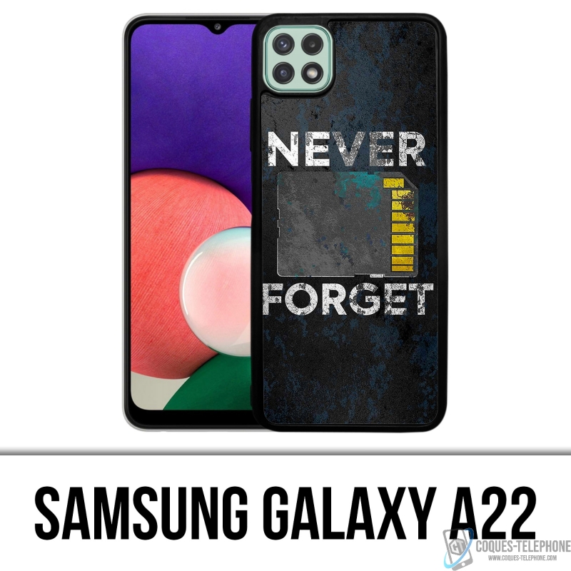 Coque Samsung Galaxy A22 - Never Forget