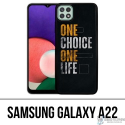 Custodia Samsung Galaxy A22 - Una scelta di vita