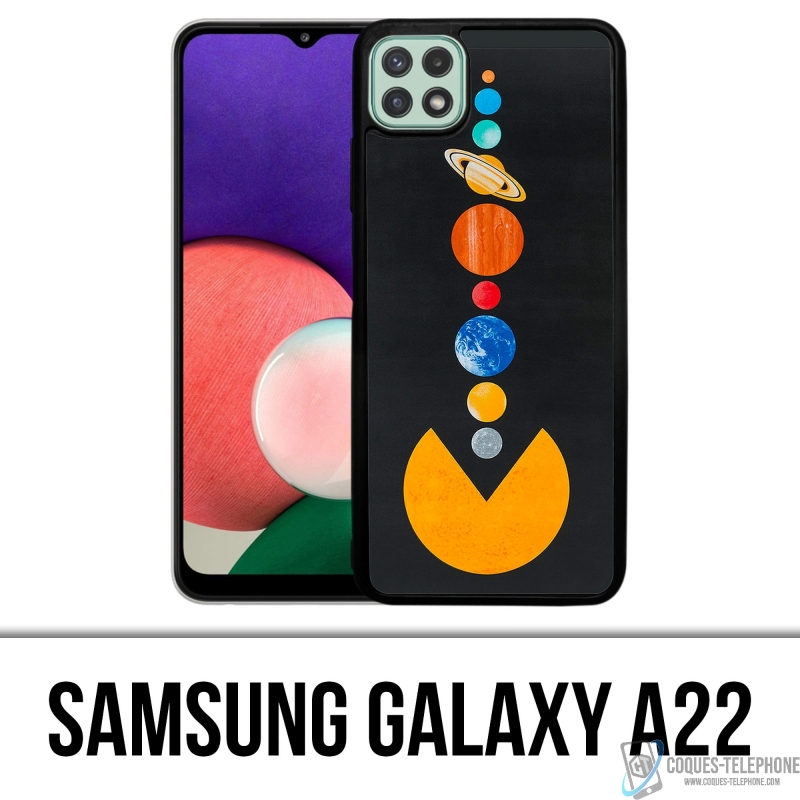 Coque Samsung Galaxy A22 - Pacman Solaire