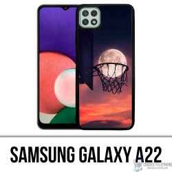 Custodia per Samsung Galaxy A22 - Cestino della Luna