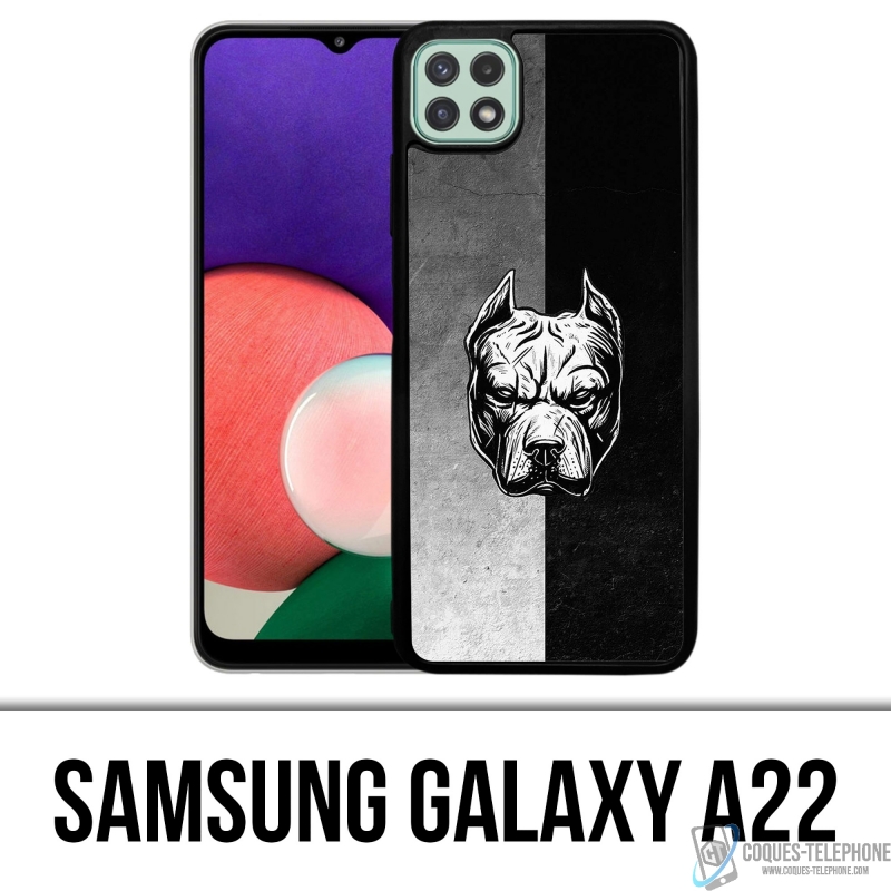 Coque Samsung Galaxy A22 - Pitbull Art