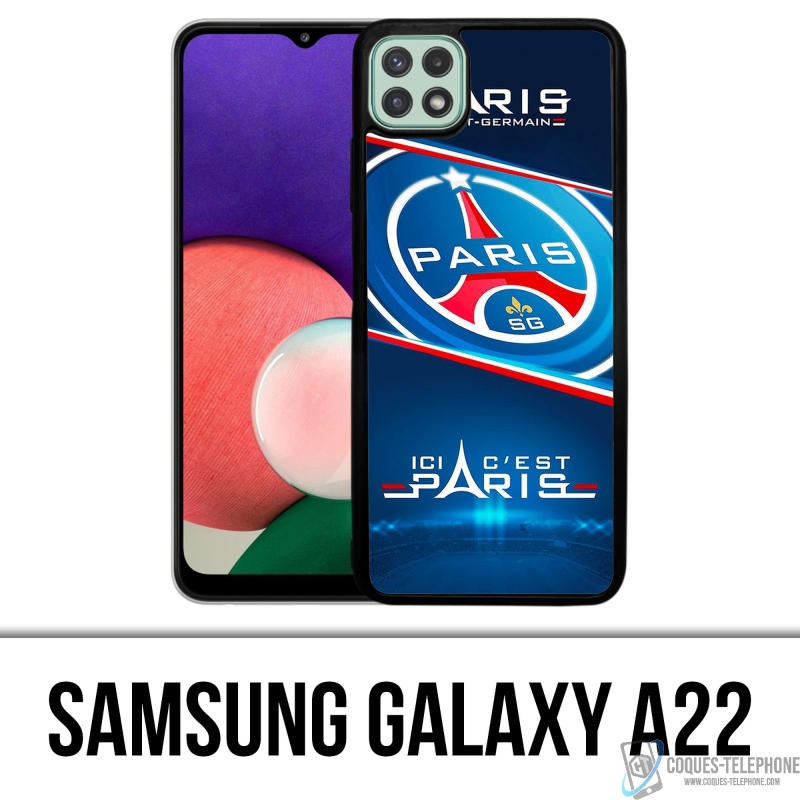 Samsung Galaxy A22 case - PSG Ici Cest Paris