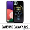 Custodia Samsung Galaxy A22 - Re Teschio
