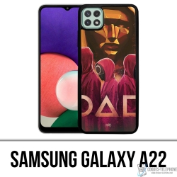 Funda Samsung Galaxy A22 - Juego Squid Fanart