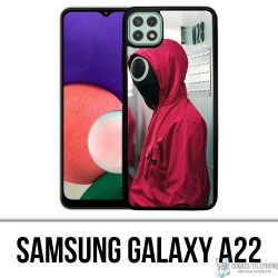 Custodia Samsung Galaxy A22 - Chiamata al soldato del gioco del calamaro