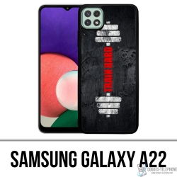 Samsung Galaxy A22 Case - Trainieren Sie hart