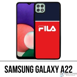 Funda Samsung Galaxy A22 - Fila Azul Rojo