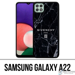 Coque Samsung Galaxy A22 - Givenchy Marbre Noir