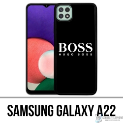 Coque Samsung Galaxy A22 - Hugo Boss Noir