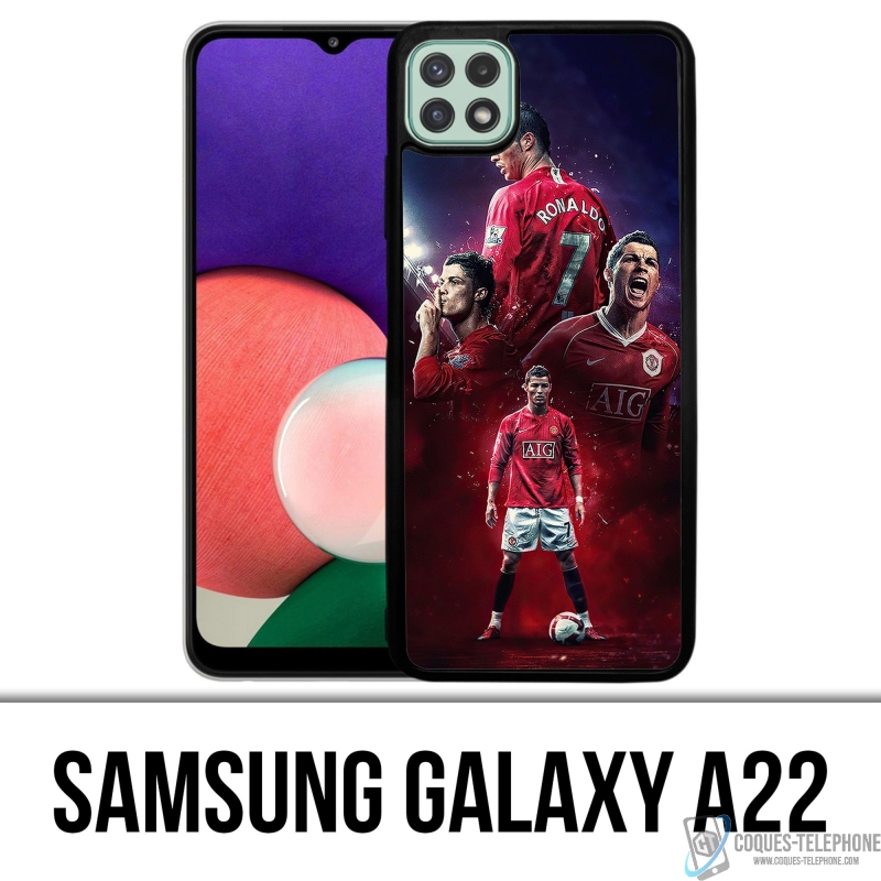 Samsung Galaxy A22 case - Ronaldo Manchester United