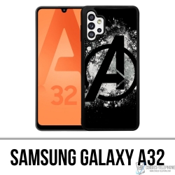 Coque Samsung Galaxy A32 - Avengers Logo Splash